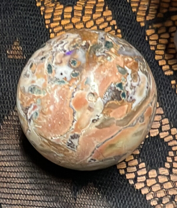 Rainforest Rhyolite Sphere