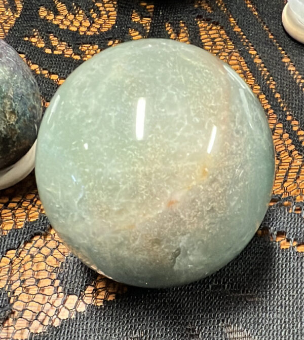 Green Moonstone Sphere